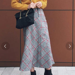 アメリヴィンテージ(Ameri VINTAGE)のさくら様専用 ameri vintage UNIQUE CHECK SKIRT(ロングスカート)