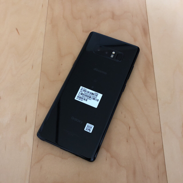 【美品】【おまけ付き】SIMロック解除済み Galaxy Note8 ブラック スマホ/家電/カメラのスマートフォン/携帯電話(スマートフォン本体)の商品写真