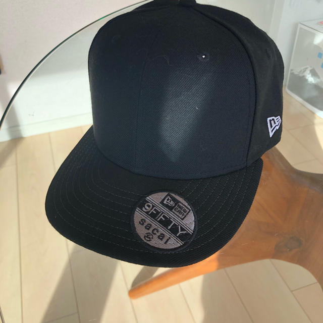 sacai × fragment × new era cap black - キャップ