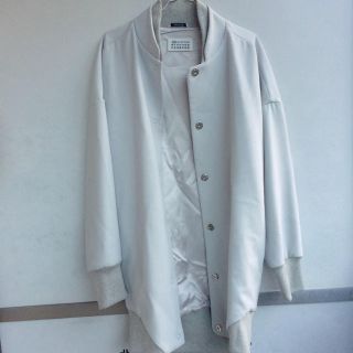 マルタンマルジェラ(Maison Martin Margiela)のマルタンマルジェラ♡ブルーグレーオーバーサイズアウター(ロングコート)