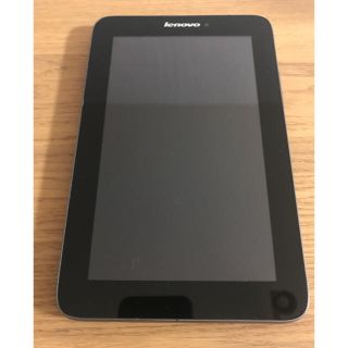 レノボ(Lenovo)の中古 タブレット Lenovo IdeaTab A2107A-F（ブラック）(タブレット)