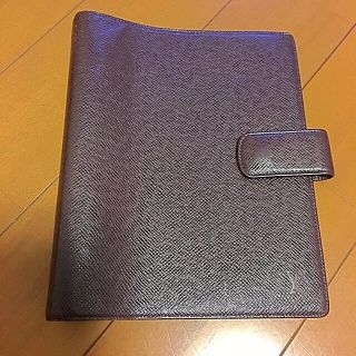 ルイヴィトン(LOUIS VUITTON)のルイ ヴィトン  アジェンダ GM タイガ アカジュ 少々難あり(手帳)