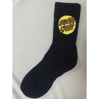 ステューシー(STUSSY)のSanta Cruz レディースソックス ブラック(ソックス)