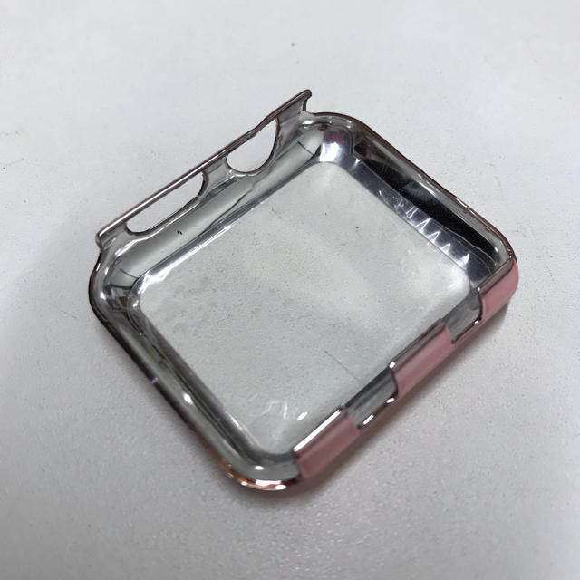 Apple Watch(アップルウォッチ)のラスト2個アップルウォッチ用 保護カバー ケース ローズピンク42ミリ メンズの時計(腕時計(デジタル))の商品写真