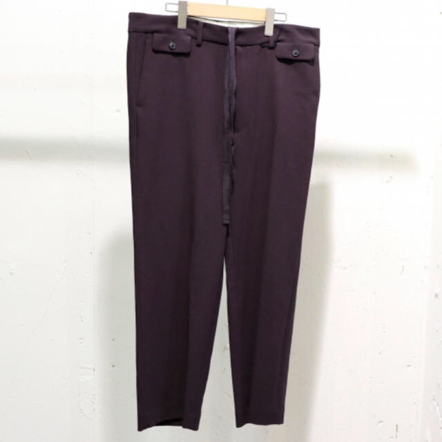 URU 18aw  COTTON EASY SLACKS 2 メンズのパンツ(スラックス)の商品写真