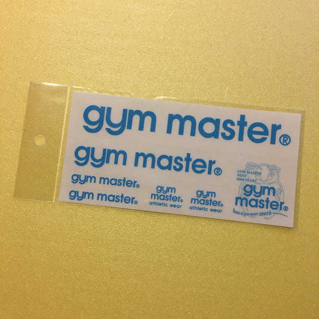 GYM MASTER(ジムマスター)の新品未使用‼️ gym master  ジムマスター ステッカー ♪サックス♪ 自動車/バイクのバイク(ステッカー)の商品写真