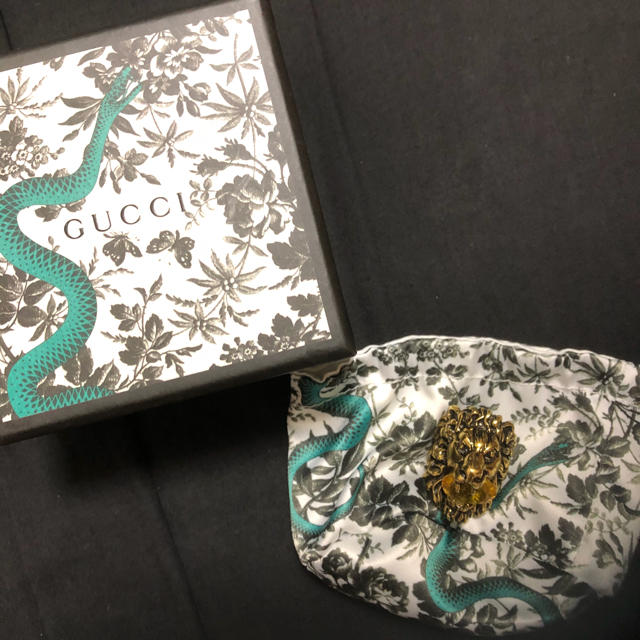 Gucci(グッチ)の専用 GUCCI ライオン リング メンズのアクセサリー(リング(指輪))の商品写真