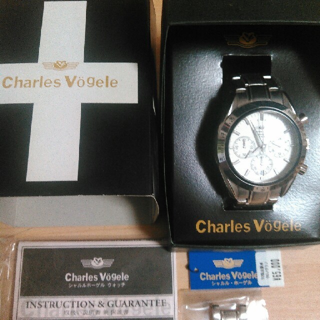 Charles Vogele(シャルルホーゲル)のシャルルホーゲルクロノグラフ メンズの時計(腕時計(アナログ))の商品写真