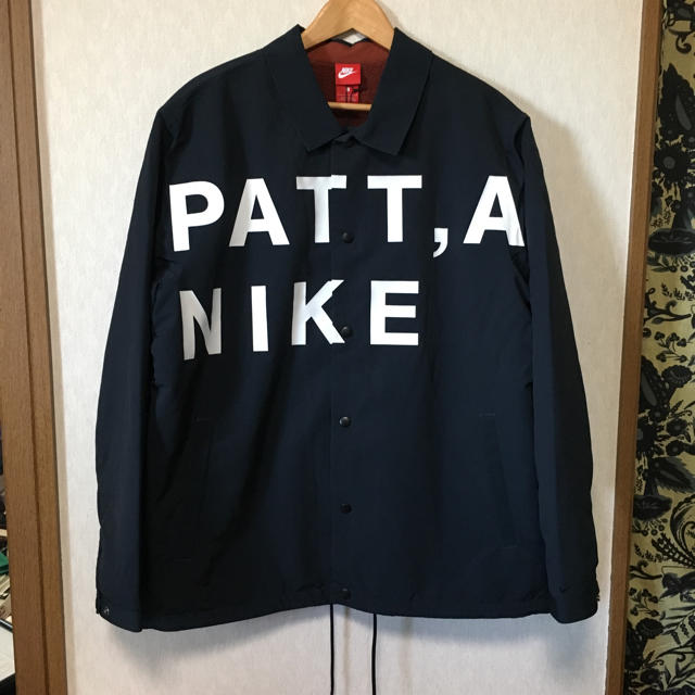 ジャケット/アウターNIKE LAB patta コーチジャケット Lサイズ パンツ セットアップ