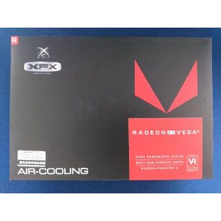 【微使用美品】XFX RADEON RX Vega56 RX-VEGALDFF6(PCパーツ)