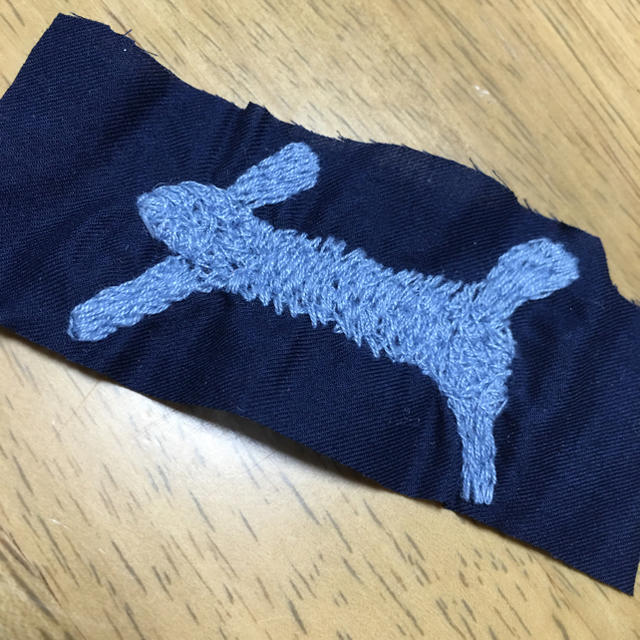 mina perhonen(ミナペルホネン)のミナペルホネン 可愛い 刺繍はぎれ レディースのレディース その他(その他)の商品写真