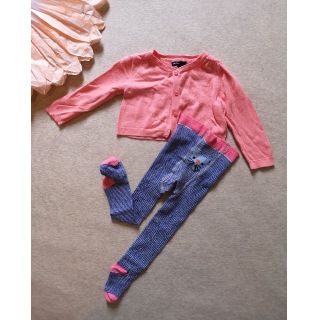 ベビーギャップ(babyGAP)の※ぴっぴさま専用※【next・babyGAP】カーディガン・タイツ付・6-12(カーディガン/ボレロ)