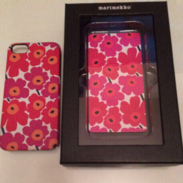 marimekko(マリメッコ)の正規品マリメッコiPhone5.sケース スマホ/家電/カメラのスマホアクセサリー(モバイルケース/カバー)の商品写真