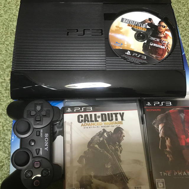 PS3本体 カセット4種(BFH.BO3.AW.メタルギアソリットV | フリマアプリ ラクマ