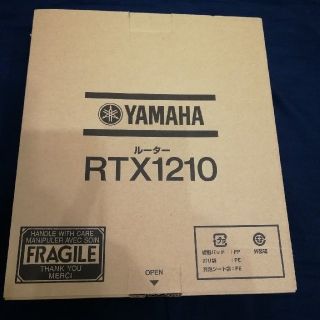 ヤマハ(ヤマハ)の【ファイブスター様専用】YAMAHA RTX1210(新品)(PC周辺機器)