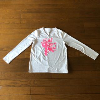 アンダーアーマー(UNDER ARMOUR)の女児アンダーアーマーロングTシャツ(Tシャツ/カットソー)