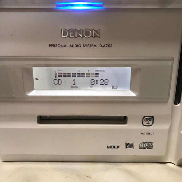 デノン　DENON パーソナルMD オーディオシステム　D-AZ03