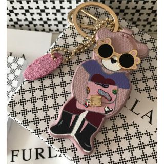 フルラ(Furla)のʕ•ᴥ•ʔ💞フルラ の可愛いいバッグチャームキーホルダー💞(バッグチャーム)