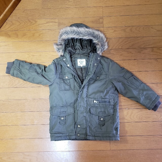 OshKosh(オシュコシュ)の100㎝ジャンパー(カーキ色) キッズ/ベビー/マタニティのキッズ服男の子用(90cm~)(コート)の商品写真