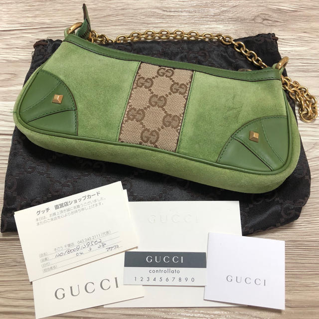 Gucci(グッチ)のGUCCI グッチ スエード ミニバッグ 正規品 レディースのバッグ(ハンドバッグ)の商品写真