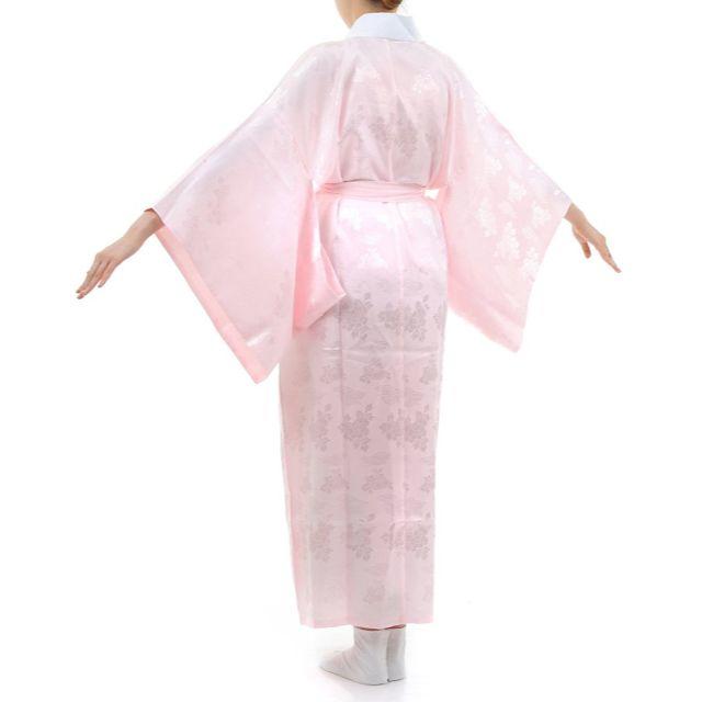 長襦袢 ピンク 掛け衿付き 特典で衿芯2本付き レディース Lサイズ レディースの水着/浴衣(その他)の商品写真