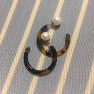 グローバルワーク(GLOBAL WORK)のパールキャッチピアス(ピアス)