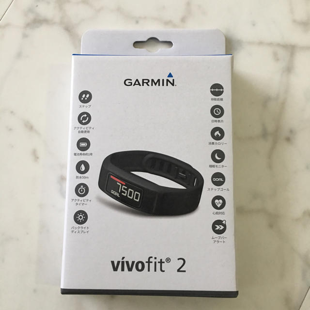 GARMIN(ガーミン)のGARMIN vivofit2 スポーツ/アウトドアのランニング(その他)の商品写真