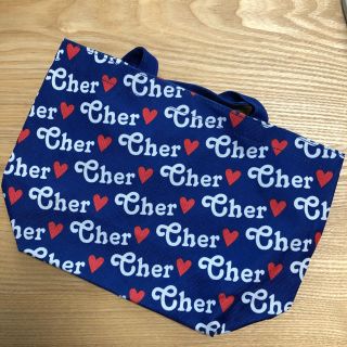 シェル(Cher)の【未使用品】cher ♡ナイロンエコバッグ(エコバッグ)