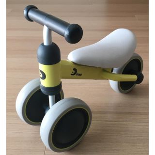 アイデス(ides)のD-bike mini (ディーバイク ミニ)(フロスト イエロー)(三輪車)