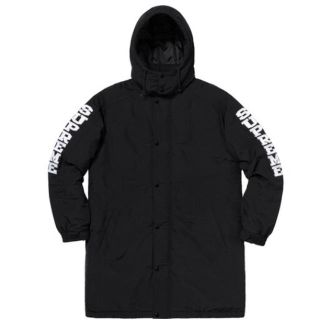 シュプリーム(Supreme)のsupreme  sleeve logo sideline parka  Ｌ(ダウンジャケット)