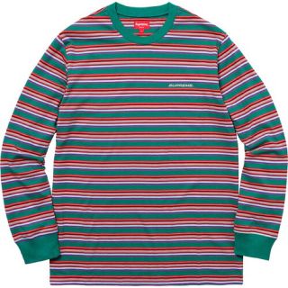 シュプリーム(Supreme)のSupreme Multi Stripe L/S Top XL(Tシャツ/カットソー(七分/長袖))