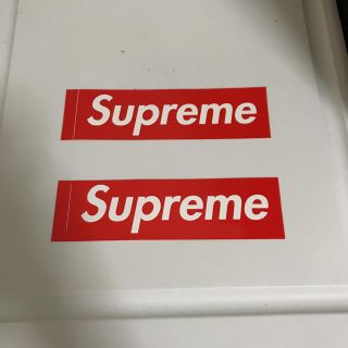 シュプリーム(Supreme)のシュプリーム ステッカー 2枚(その他)