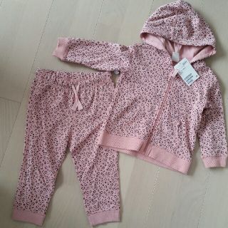 エイチアンドエム(H&M)の新品　H&M　女の子　セットアップ85(その他)