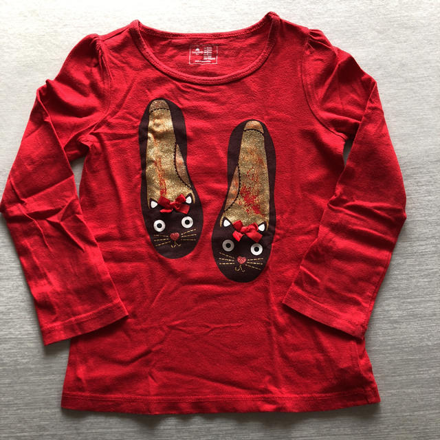 babyGAP(ベビーギャップ)のGAP ロンT（110) キッズ/ベビー/マタニティのキッズ服女の子用(90cm~)(Tシャツ/カットソー)の商品写真