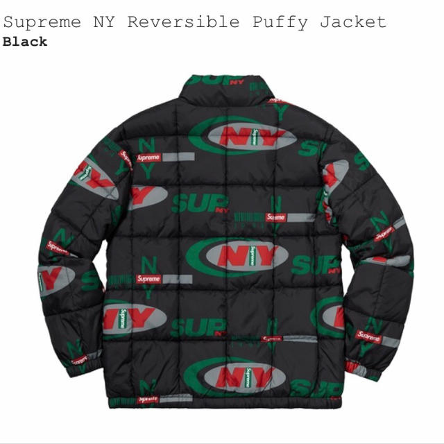 黒S Supreme NY Reversible Puffy Jacket 【SEAL限定商品】 www.skytrac.ca