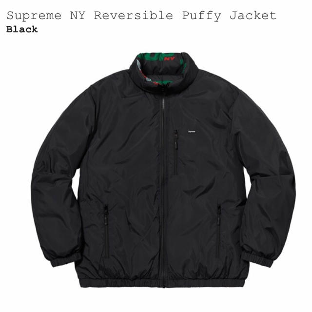 黒S Supreme NY Reversible Puffy Jacket 【SEAL限定商品】 www.skytrac.ca