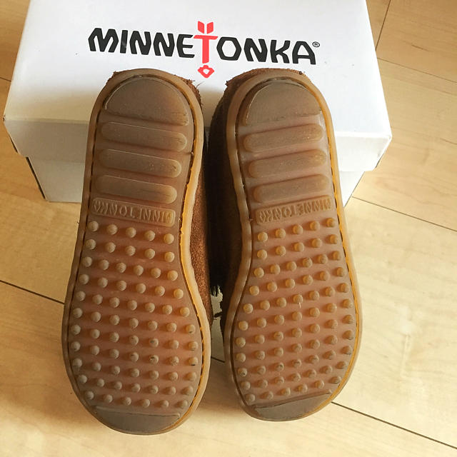 Minnetonka(ミネトンカ)のR様専用ミネトンカ キッズレオパードモカシン キッズ/ベビー/マタニティのキッズ靴/シューズ(15cm~)(その他)の商品写真