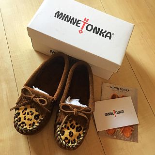 ミネトンカ(Minnetonka)のR様専用ミネトンカ キッズレオパードモカシン(その他)