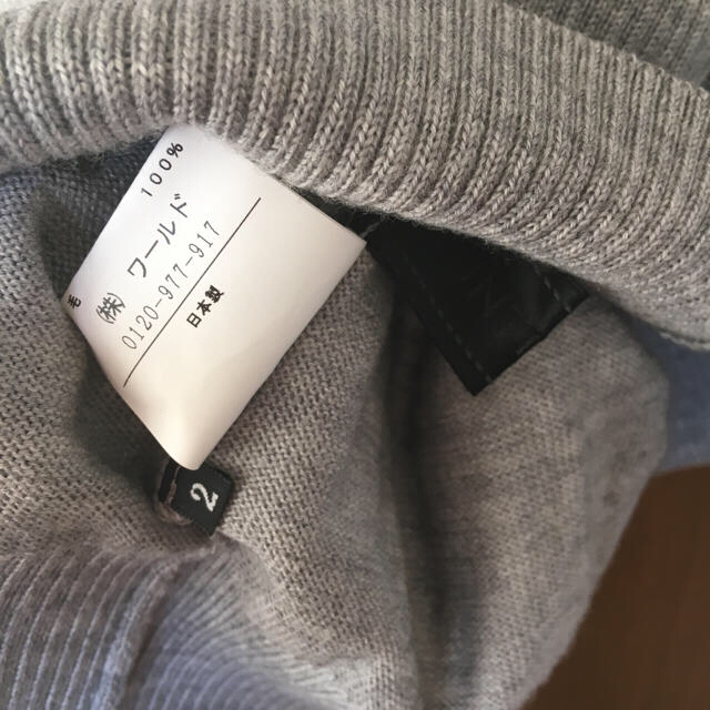UNTITLED(アンタイトル)のUNTITLED 5分袖タートルニット レディースのトップス(ニット/セーター)の商品写真