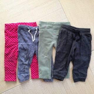 ベビーギャップ(babyGAP)のズボンまとめ売り　70-80　Macy,s　baby gap 　H&M(パンツ)