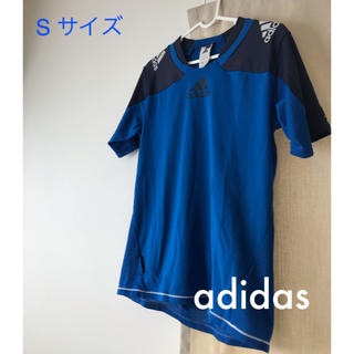 アディダス(adidas)のアディダスS サイズ160150サッカープラシャツ半袖Tシャツ(ウェア)