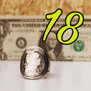 コインリング&カットコイン アメリカ25セント ポルトガル50センタボ(リング(指輪))