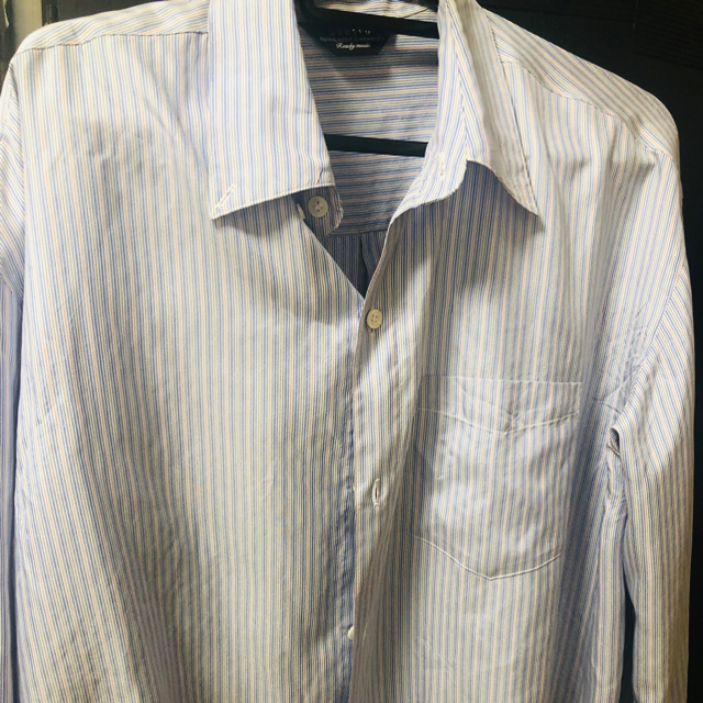 UNUSED(アンユーズド)のUNUSED 18ss silk stripe shirts メンズのトップス(シャツ)の商品写真