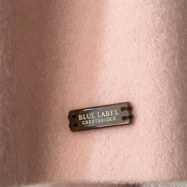 BURBERRY BLUE LABEL(バーバリーブルーレーベル)のBLUE LABEL CRESTBRIDGE ウール スカート ピンク 38 レディースのスカート(ミニスカート)の商品写真