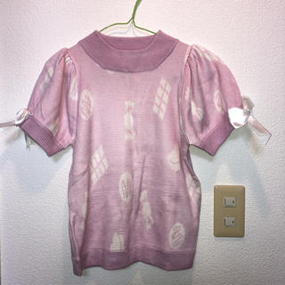 スワンキス(Swankiss)のピンク ニット Tシャツ(ニット/セーター)