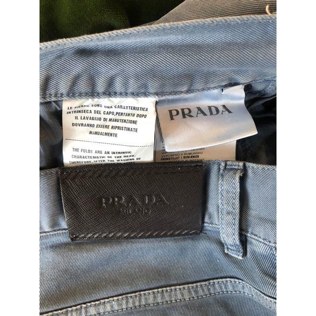 PRADA(プラダ)のPRADAストレッチパンツ 本物 USED格安 メンズのパンツ(ワークパンツ/カーゴパンツ)の商品写真