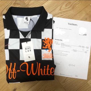 オフホワイト(OFF-WHITE)の NIKE x OFF-WHITE Soccer PAC Jersey AWAY(Tシャツ/カットソー(七分/長袖))