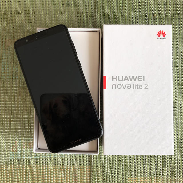 新品未使用】【SIMフリー】HUAWEI nova lite 2 (BK) www ...