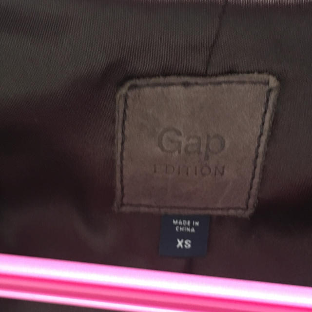 GAP(ギャップ)のGAP レザー   ライダース ジャケット レディースのジャケット/アウター(ライダースジャケット)の商品写真