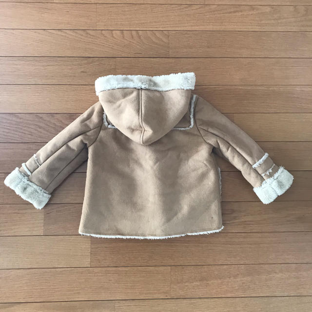 petit main(プティマイン)のpetit main ダッフルコート 裏ボア 90cm キッズ/ベビー/マタニティのキッズ服男の子用(90cm~)(コート)の商品写真